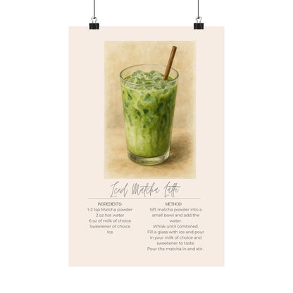 Iced Matcha Latte