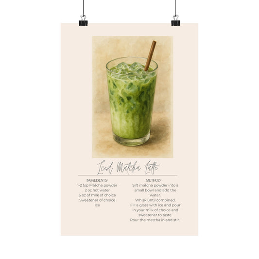 Iced Matcha Latte