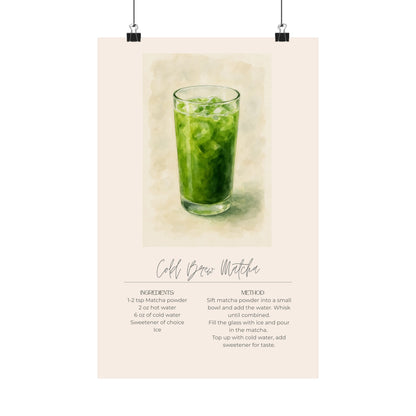 Cold Brew Matcha
