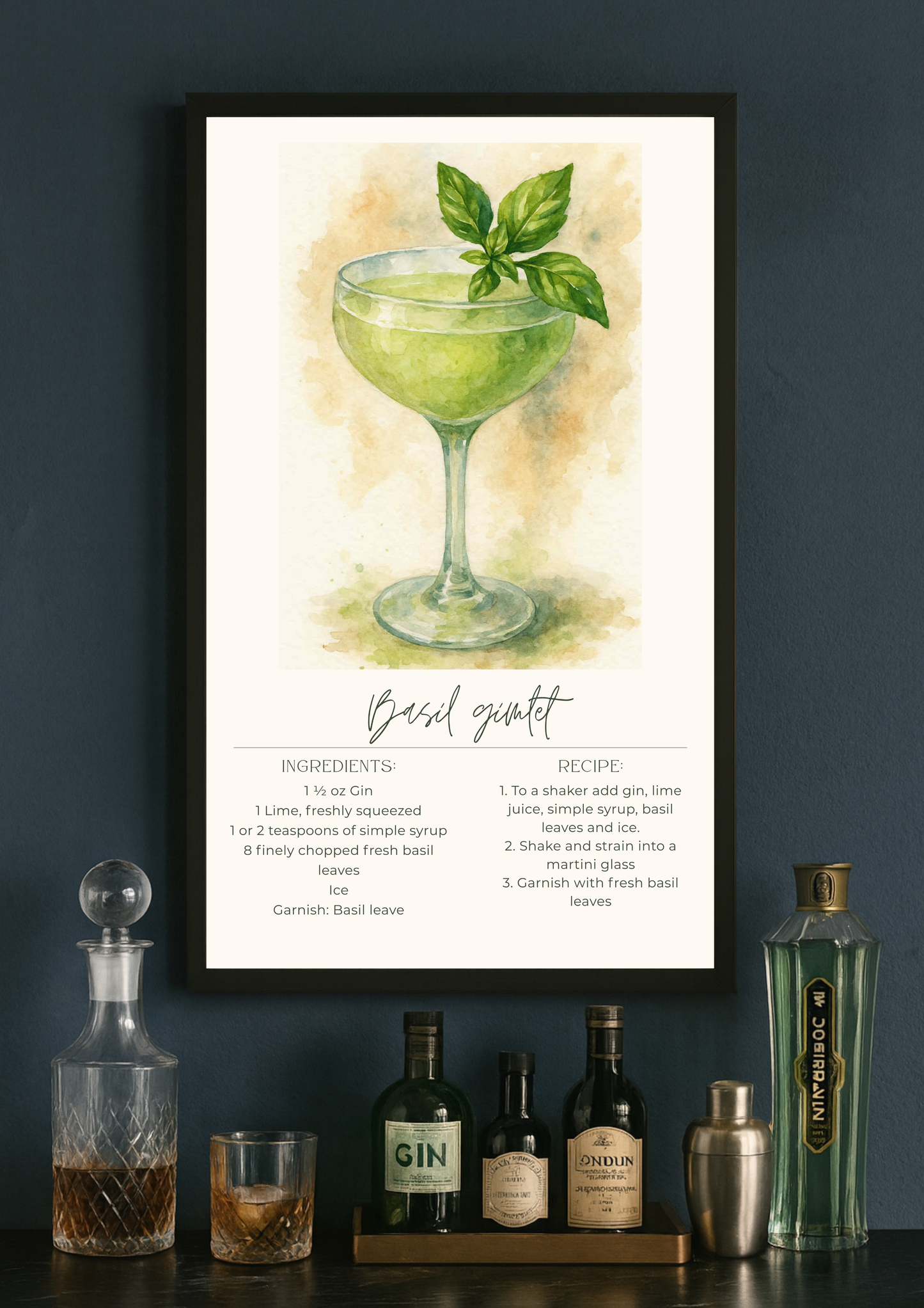 Basil Gimlet