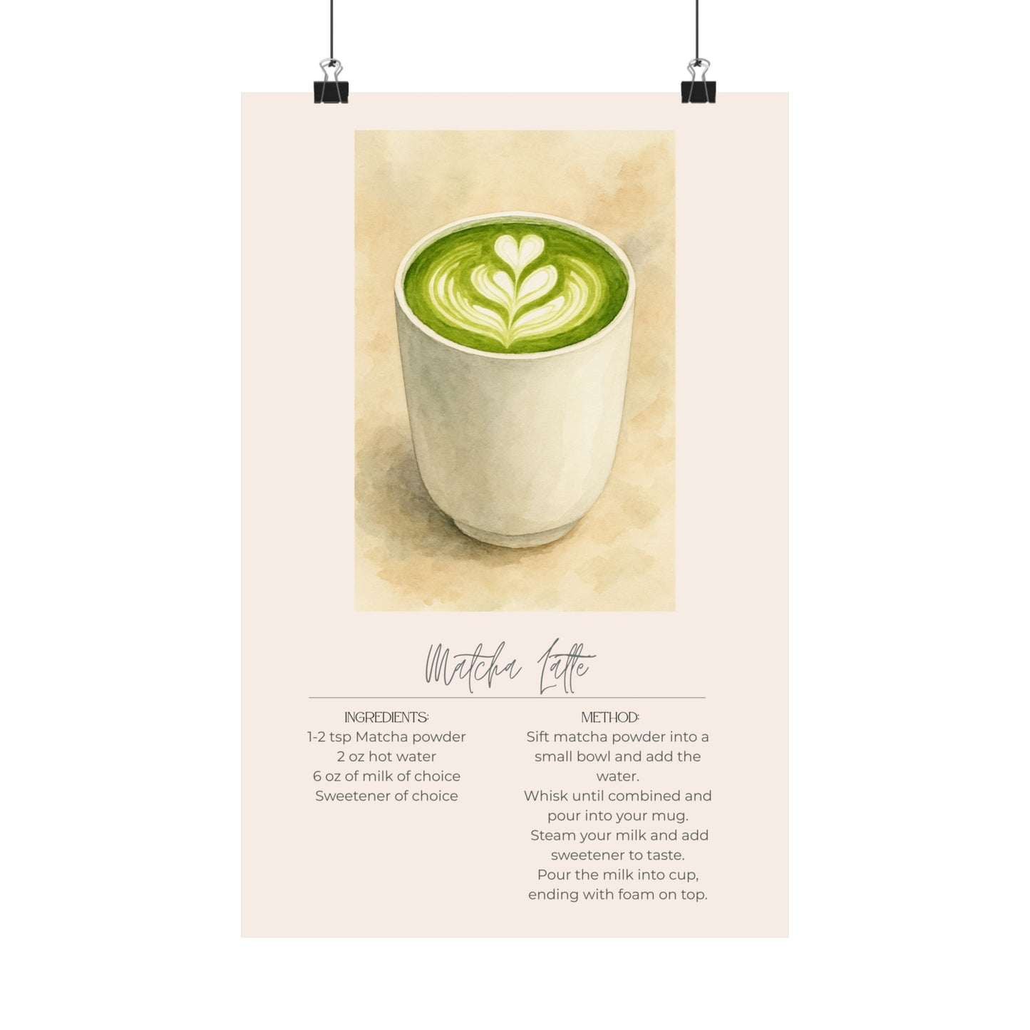 Matcha Latte