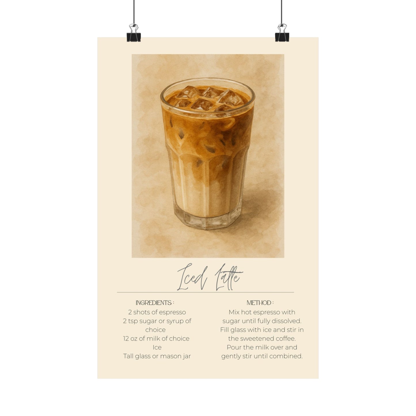 Iced Latte