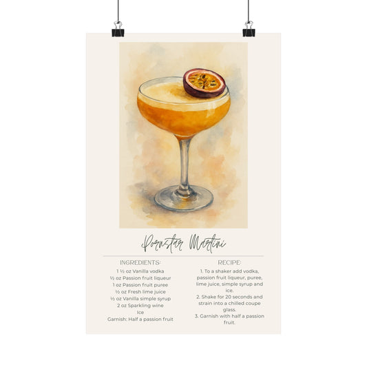 Pornstar Martini Poster